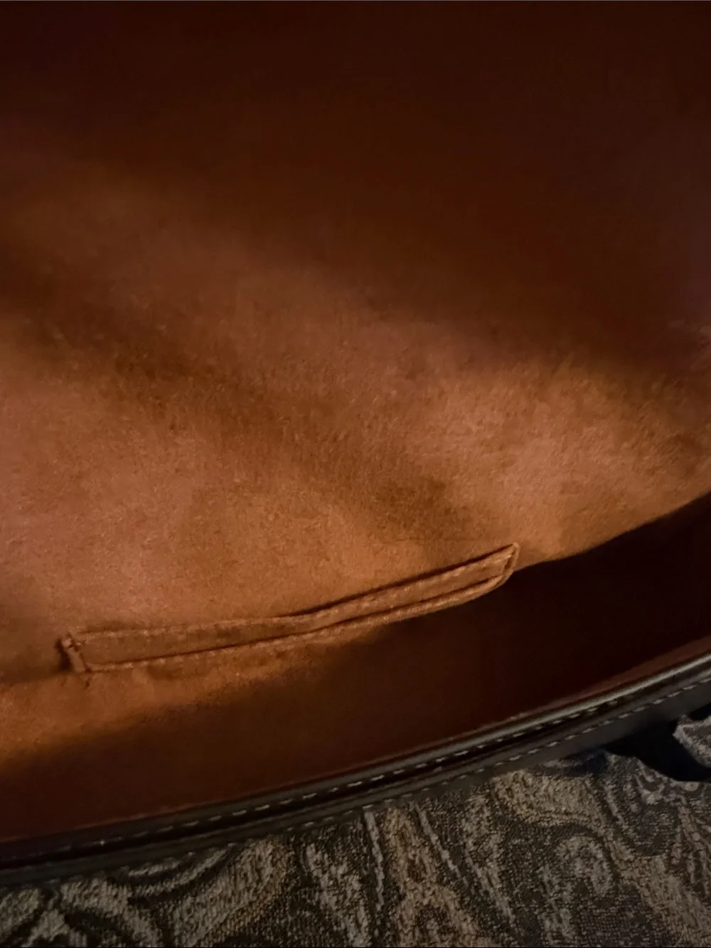Coach leather glasses
